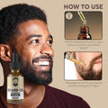 Crafted Beards Beard Oil Beard Oil Conditioner - Leave Your Beard Feeling Amazing - All Natural Ingredients - No Residue - Mustache Oil - 1Oz -