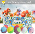 Bath Bombs Gift Set, 10 Organic Bubble Bombs, for ValentineâS Day, Christmas