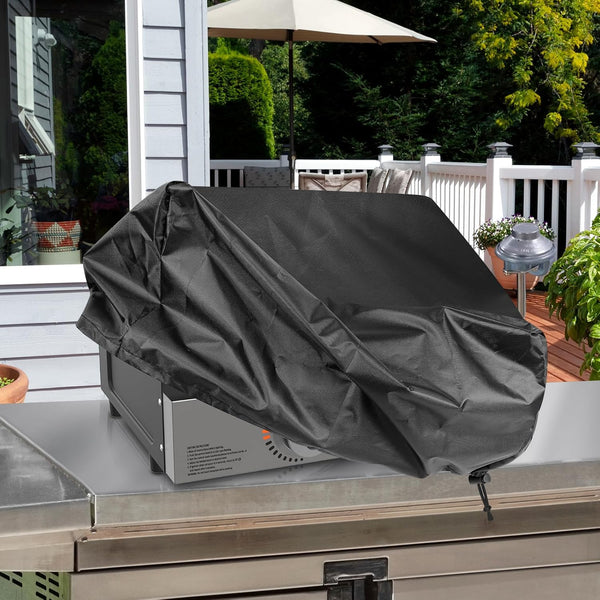 Grill Cover for Blackstone 22 Inch Griddle, Waterproof Oxford Material BBQ Grill Cover with Drawstrings, Flat Top 22" Gas Grill Cover Only Fits
