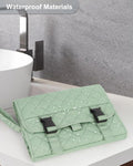 Relavel Travel Hanging Toiletry Bag for Men Women Travel Kit Shaving Bag Waterproof Large Makeup Bag Wash Bag Makeup Organizer Cosmetic Case for