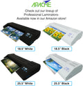 Apache Laminating Pouches 5 Mil, for 8.5 X 11 Inch Letter Size Paper 9 X 11.5 Inch Sheets, 100 Pack
