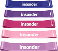 Resistance Band Set - 5 Exercise Bands for Workout & Fitness