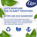 Q-Tips Cotton Swabs for Hygiene and Beauty Care Original Cotton Swab Made with 100% Cotton 375 Count