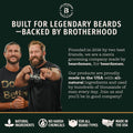 Live Bearded Beard Oil, 1 Fl Oz - Premium All-Natural Jojoba - Made in the USA - Hair and Skin Care for Men with Dry, Flaky Patches | Legend Scent