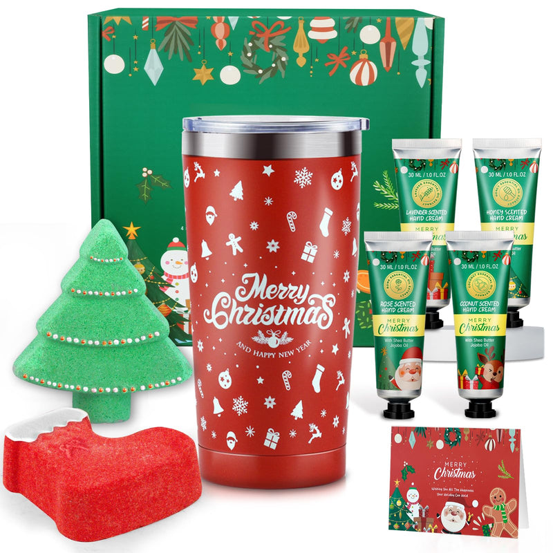 Gifts Set for Women - Christmas Basket Gift Set, Ideas Relaxing Spa Gift Basket Set for Women, Bath and Body Works Gift Set for Her, Mom, Wife,