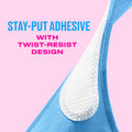 Carefree Panty Liners for Women, Extra Long, Unwrapped, Unscented, 100Ct |Pantiliners, Carefree Liners, Daily Liners for Women, Light Periods and
