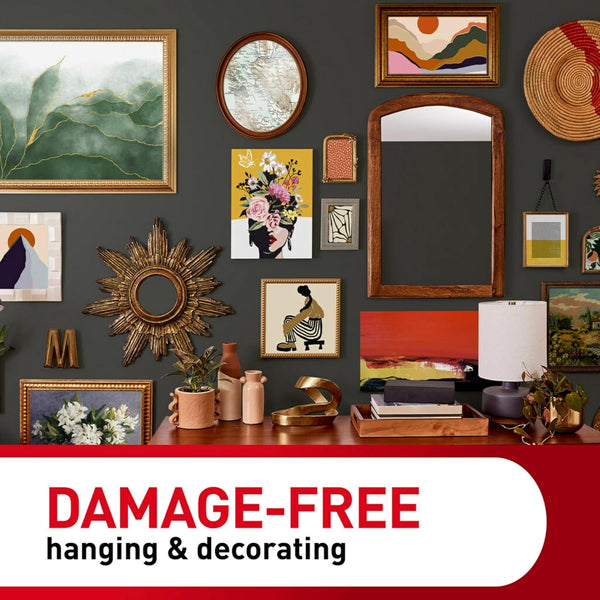 Command 20 Lb XL Heavyweight Picture Hanging Strips 8 Pairs (16 Command Strips), Damage Free Hanging Picture Hangers, Heavy Duty Great for Home