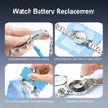 JOREST Watch Repair Tool Kit for Battery Replacement, Strap Adjustment Resizing, Watch Link Pin Remover, Watch Opening, Pry Knife Case Opener for