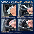 cocomfix Gloss Black Rim Touch Up Paint, Rim Paint Pen, Car Wheel Scratch Repair Kit for Curb Rash & Scratches, Universal Gloss Black Enamel paint