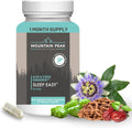 Mountain Peak Nutritionals Sleep Easy - Sleep Support Supplement Promoting a Relaxed & Calm Mood - 5-HTP, Amino Acids, Melatonin, & Magnesium -