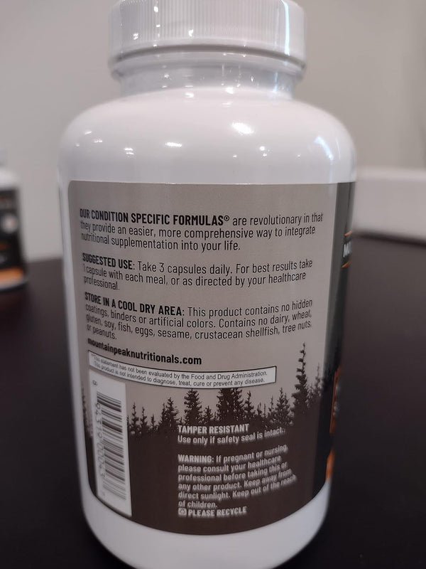 Mountain Peak Nutritionals Sleep Easy - Sleep Support Supplement Promoting a Relaxed & Calm Mood - 5-HTP, Amino Acids, Melatonin, & Magnesium -