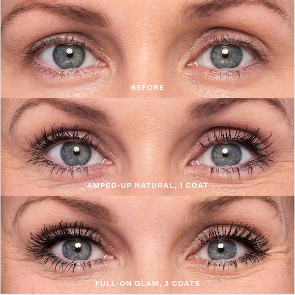 Tower 28 Makewaves Mascara - Volumizing and Lash Lengthening Water-Resistant Mascara - No Clumping or Flaking - for Sensitive Eyes â Jet Black