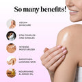 Lavender Massage Oil for Couples Relaxation - Non Greasy Non Staining Irresistibly Silky Full Body Massage Oil for Massage Therapy with Lavender