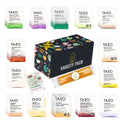 56-Piece Tea Sampler Gift Set â 14 Flavors, Premium Assorted Variety Pack with 10 Honey Sticks & Recipe Ebook â Gift for Tea Lovers, Him & Her