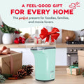 DASH Fresh Pop Popcorn Maker - Oil-Free, Air Popcorn Popper - With Measuring Cup & Recipe Guide - Perfect for Movie Nights - 16 Cups, Aqua Aqua 16