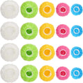 90Pcs Reusable Elastic Food Bowl Storage Covers, Sublaga Bowl Covers, Variety of 5 Translucent Stretchable Sizes and Colorful Dish Plate Covers,