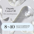 Sky Organics Castor Oil - USDA Certified Organic Hair Oil for Hair Growth, Skin, Face, Eyelashes - Cold Pressed & Hexane Free - Pure Organic