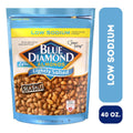 Blue Diamond Almonds Low Sodium Lightly Salted Snack Nuts, 40 Oz Resealable Bag (Pack of 1)