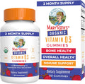 Maryruth'S Organic Vitamin D3 Gummies | 1000 IU | USDA Organic | Immune Support| Bone Health | Muscle Function | for Adults & Kids Ages 2+ | Vegan