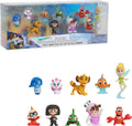 Disney100 Years of Small but Mighty, Limited Edition 10-Piece Figure Set, Kids Toys for Ages 3 up by Just Play