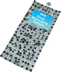 Slipx Solutions Extra Long Deep Foot Massager Bath Tub & Shower Mat 38X17 | Non-Slip, 188 Suction Cups | Feels Great on Tired Feet, Looks like