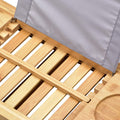 Luxury Bathtub Caddy Trayï¼Bamboo Bathtub Tray Caddy - Wood Bath Tray Expandableï¼Can Be Placed Book and Integrated Tablet Smartphone and Wine