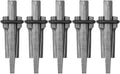 5 Packs of Heavy Duty Wedge and Feather Shims, Abuff 3/4 Inch Plug Shim and Wedge Concrete Rock Stone Splitter Hand Tools