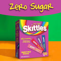 Skittles Singles to Go Wild Berry Variety Pack, Watertok Powdered Drink Mix, Zero Sugar, Low Calorie, Includes 4 Wild Berry Flavors, 1 Box (30
