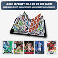 900 Pockets Football Card Binder, Trading Card Holder with Sleeves Card Collectors Album, Fit for Football Cards Baseball Cards Basketball Soccer