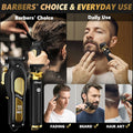 Ufree Hair Clippers for Men, Professional Clippers and Trimmers Set, Cordless Clippers for Hair Cutting, Beard Trimmer, Barber Clippers,