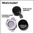 Revlon Crème Eyeshadow, ColorStay 24 Hour Eye Makeup, Highly Pigmented Cream Formula in Blendable Matte & Shimmer Finishes, 710 Caramel, 0.18 Oz
