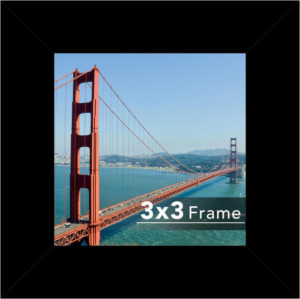 9X11 Inch Picture Frame Black for Wall Hanging or Tabletop, Poster Frame Wall Gallery Photo Frame with Shatter Resistant Plexiglas, Black