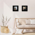 9X11 Inch Picture Frame Black for Wall Hanging or Tabletop, Poster Frame Wall Gallery Photo Frame with Shatter Resistant Plexiglas, Black