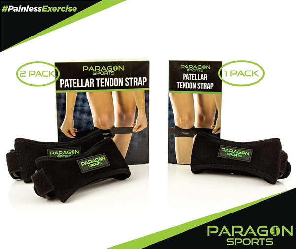 Patella Knee Strap for Running, Fitness, Stairs Climbing/Adjustable Patellar Tendon Support Band for Basketball, Athletics Pain Relief Brace for