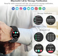 Smart Watch, 1.43''AMOLED 45Mm Military Smartwatch Men Women Answer/Make Call, Digital Fitness Watch, 110+ Sports, Blood Pressure, Heart Rate,