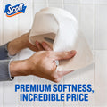 Scott Comfortplus Toilet Paper, 12 Double Rolls, 231 Sheets per Roll, Septic-Safe, 1-Ply Toilet Tissue