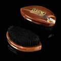 Torino Pro Curved Wave Brush #236- Curve Palm Soft Bristles -100% Pure Boar Bristles - Great for Laying down Your 360 Waves