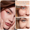 Flawless Airbrush Foundation High Coverage Foundation Smooth Creamy Matte Spray Foundation Makeup Kit for Mature Skin with Natural Nude Finish