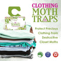 Mothmag Moth Traps for Clothes, Closets, Fabrics, and Carpets, Clothing Moth Traps, Clothes Moth Traps, Closet Moth Traps, Moth Pheromone Traps,