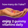 Vitafusion Vitamin D3 Gummy Vitamins for Bone and Immune System Support, Peach, Blackberry and Strawberry Flavored, 50 Mcg Vitamin D, AmericaâS