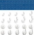 Carbon Steel Fishing Hooks 500Pcs/90Pcs, Circle Hooks Assortment for Saltwater Freshwater Ice Fishing, Salt Water Fish Hooks for Catfish Trout