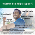 Nature Made Vitamin B12 500 Mcg, Dietary Supplement for Energy Metabolism Support, 200 Tablets, 200 Day Supply