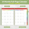 SUNEE Teacher Planner 2025-2026 Academic Year with 7 Periods, Jul 2025 - Jun 2026 Lesson Planner Book 8.5"X11" School Agenda with Subjects,