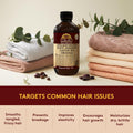 Okay MEN Castor Oil Beard & Hair Growth Oil - Beard Growth Oil Treatment for Men, Moisturizer for Soft Hair with Natural Ingredients, Hexane Free