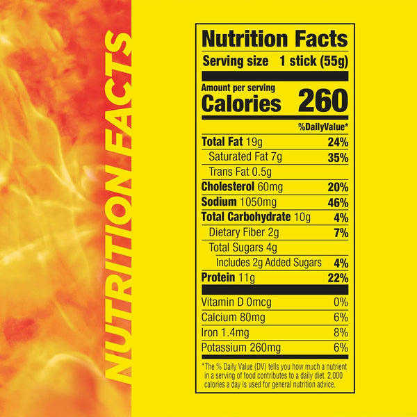 Slim Jim Monster Smoked Meat Sticks, Honey BBQ Flavor, 11G Protein per Stick, Father'S Day Gift, 1.94 Oz. (18 Count)