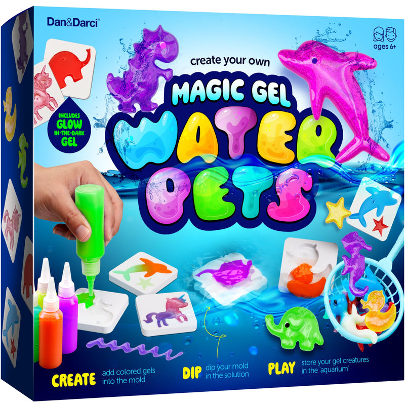 Aqua Fairy Water Gel Kit for Kids - Magic Elf Toy Kits - Waters Pets - DIY Squishy Maker Set - Craft for Kids - Make Your Own Squishies Toys