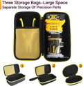 3 Pcs Hard Case for DEWALT 20V Max XR Cordless Router, Brushless(Dcw600B), Portable Carrying Storage Bag for Router Bits