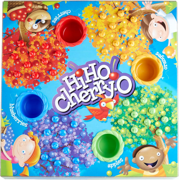 Hasbro Gaming Hi Ho Cherry-O Board Game for 2 to 4 Players Kids Ages 3 and up (Amazon Exclusive)