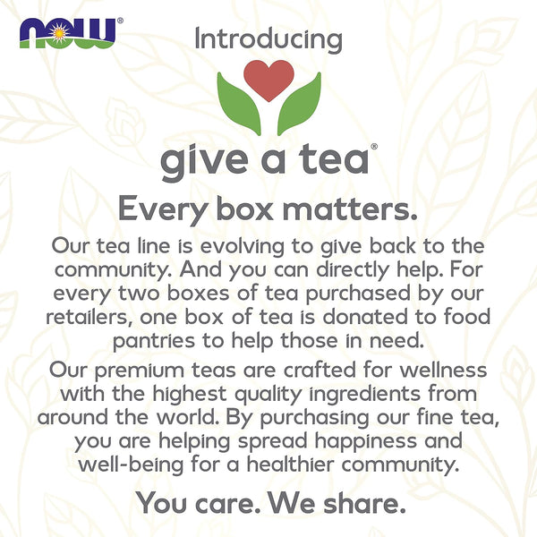 Give a Tea Organic Turmeric Ginger Tea, Caffeine-Free, USDA Certified Organic, Non-Gmo, 24 Tea Bags, 1.7 Ounce (Pack of 6)