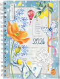 Daphne'S Diary Daily Planner Journal 2025 | Everyday Agenda with Creative Designs, Fold-Out Montly Overviews, Shopping Lists | Decorative Weekly
